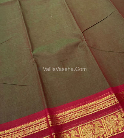 Kanchi Cotton Saree - VVKCS007
