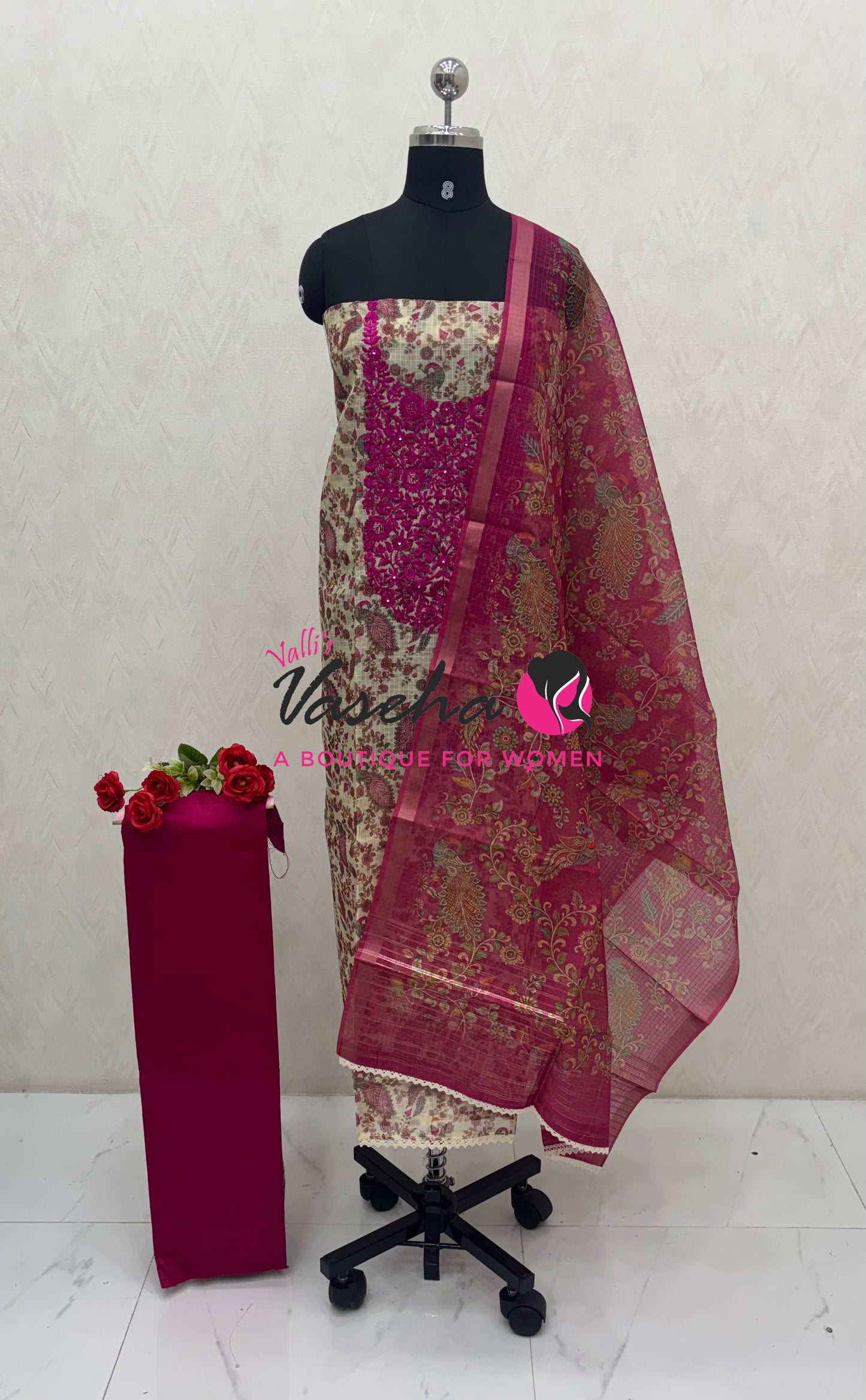 Unstitched Material | Kota Material - VVUSM083