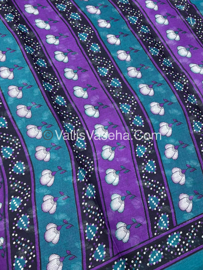 Pure Cotton Voile Saree | VVPVC003