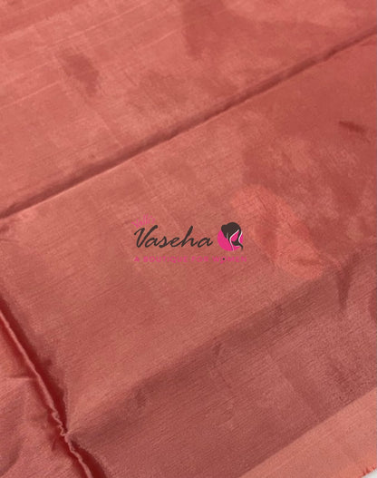 Vazhai Pattu Saree / Banana Pith - With Blouse - VVVPS002