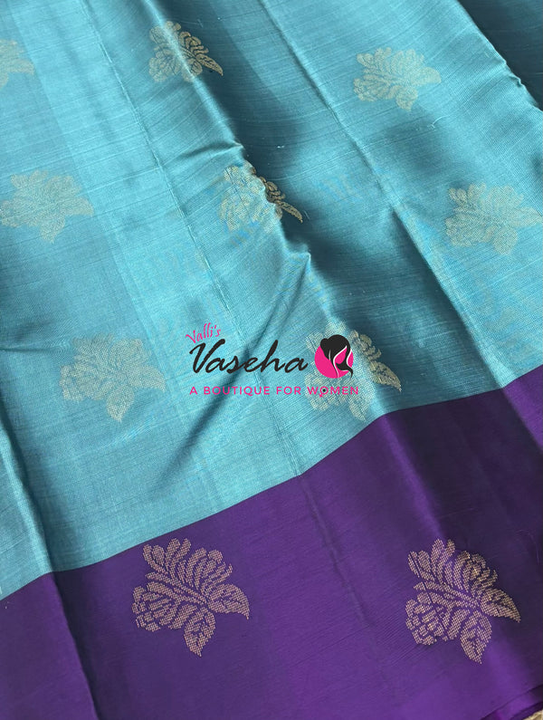 Half Mix - Pure Soft Silk Saree - VVPSS104
