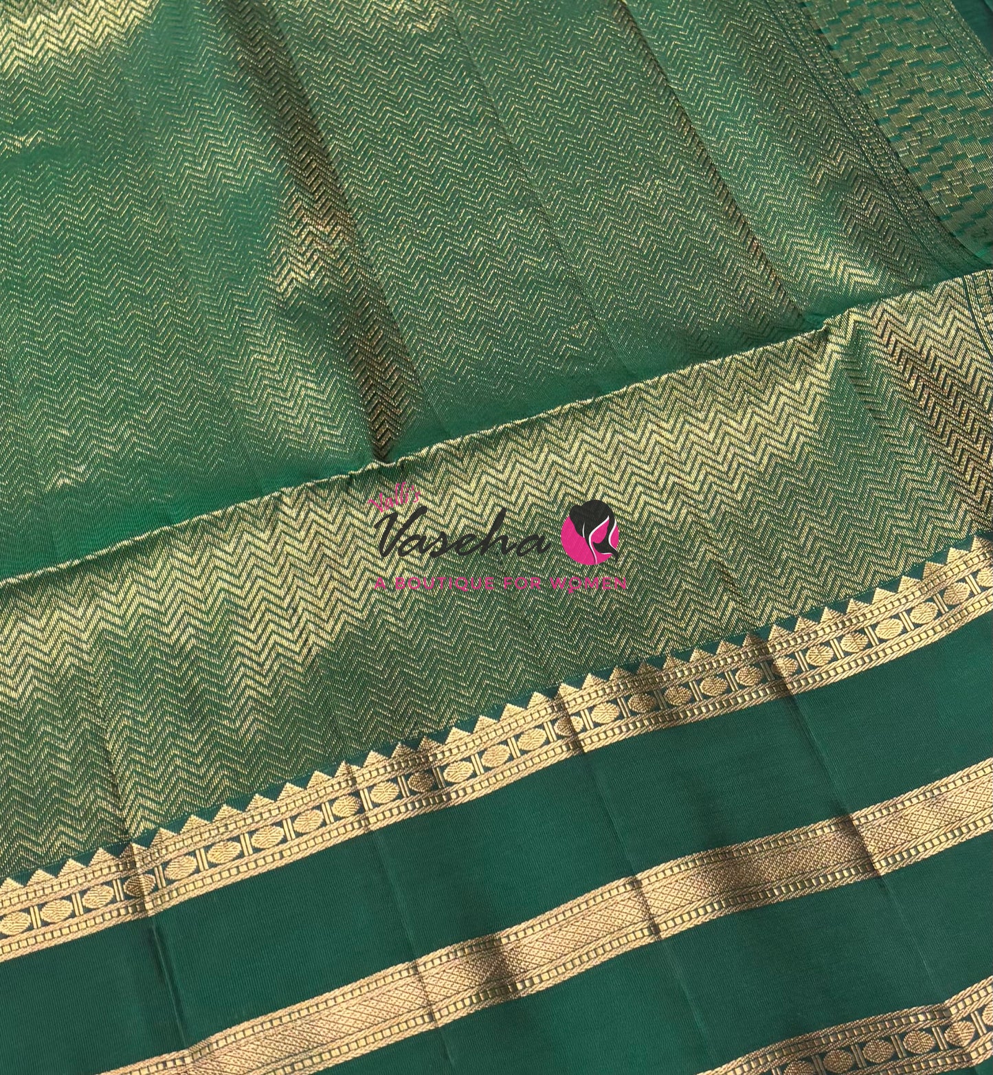 Half Mixed  Soft Silk Saree - Purplish Pink & Green - VVPSS077