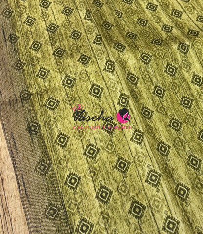 30% less - Offer Saree - Semi Tussar Saree - VVDS008