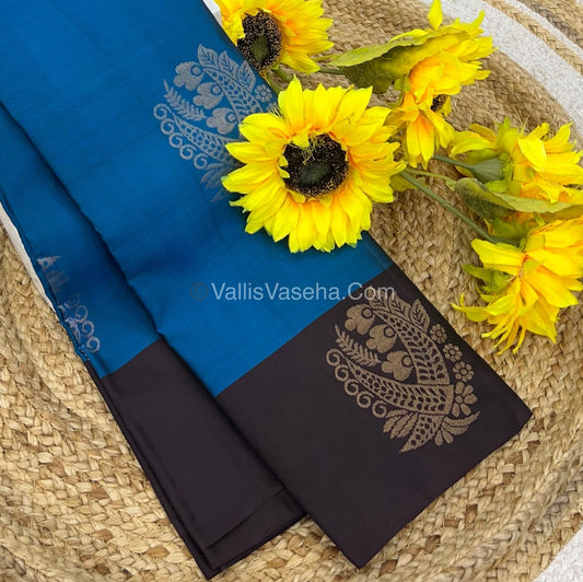 Half Mix - Pure Soft Silk Saree - VVPSS030