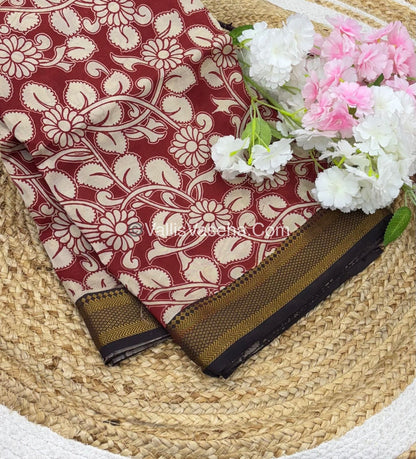 Chennur Silk | Kalamkari Prints | VVCKS006