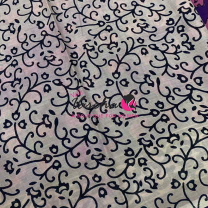 Pure Soft Mul  Cotton Sarees - VVMMC012
