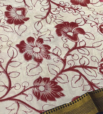 Chennur Silk | Kalamkari Prints | VVCKS006