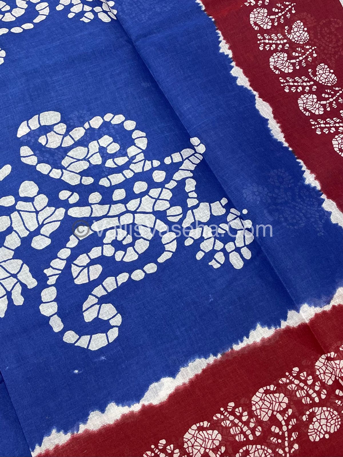 Pure Cotton Voile Saree | VVPVC004
