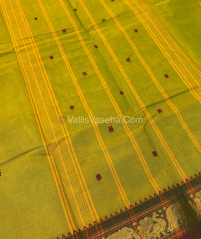 Kanchi Cotton Saree - VVKCS017