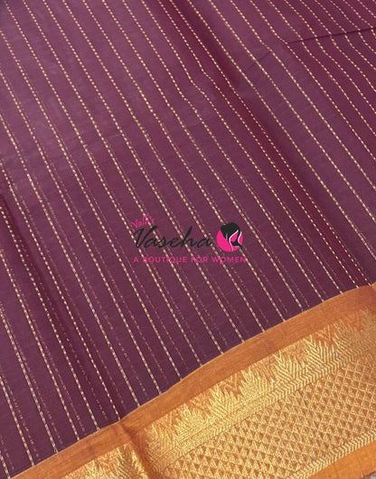 Kanchi Cotton Saree - VVKCS027