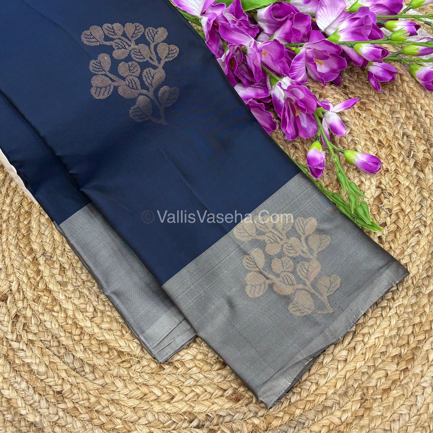 Half Mix - Pure Soft Silk Saree - VVPSS054
