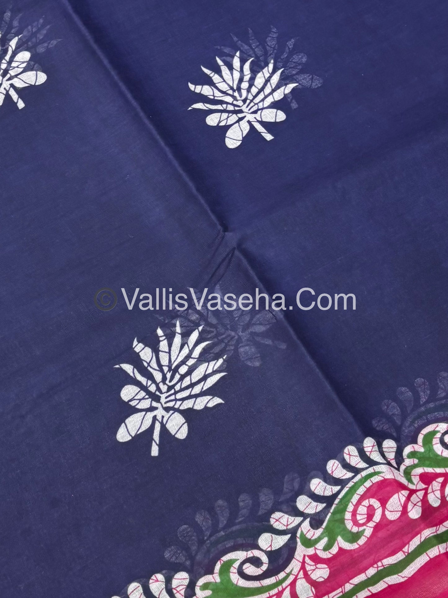Pure Cotton Voile Saree | VVPVC001