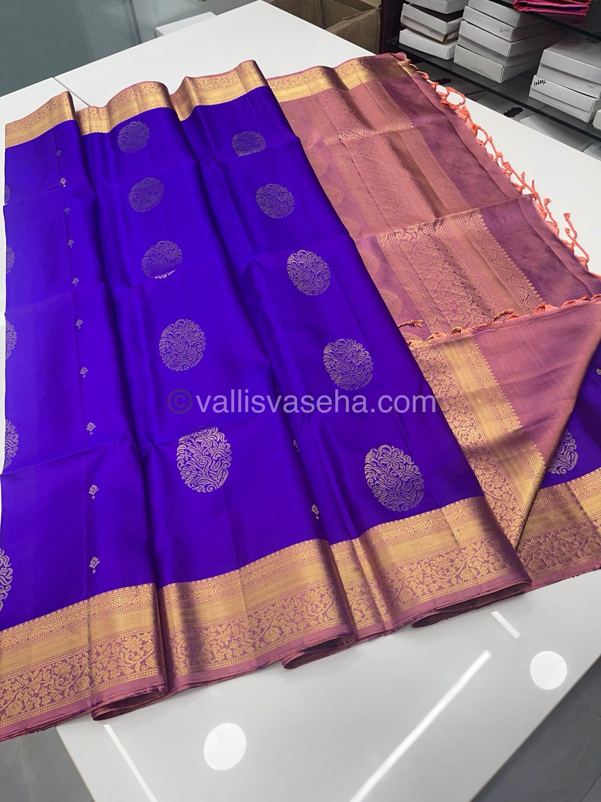 Pure Soft Silk Saree - Kanchi Border - VVPSS015