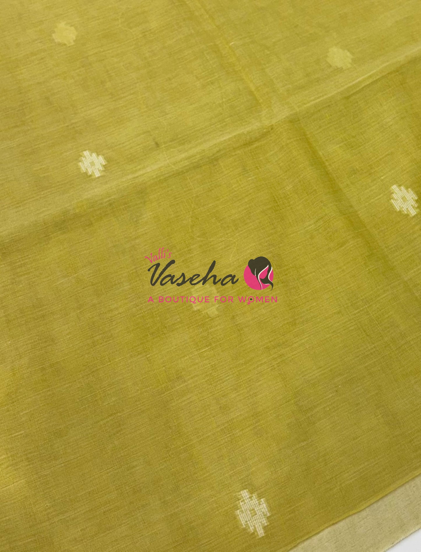 Bengal Kaddhi Cotton Saree | VVBKC002 | Yellow Shade