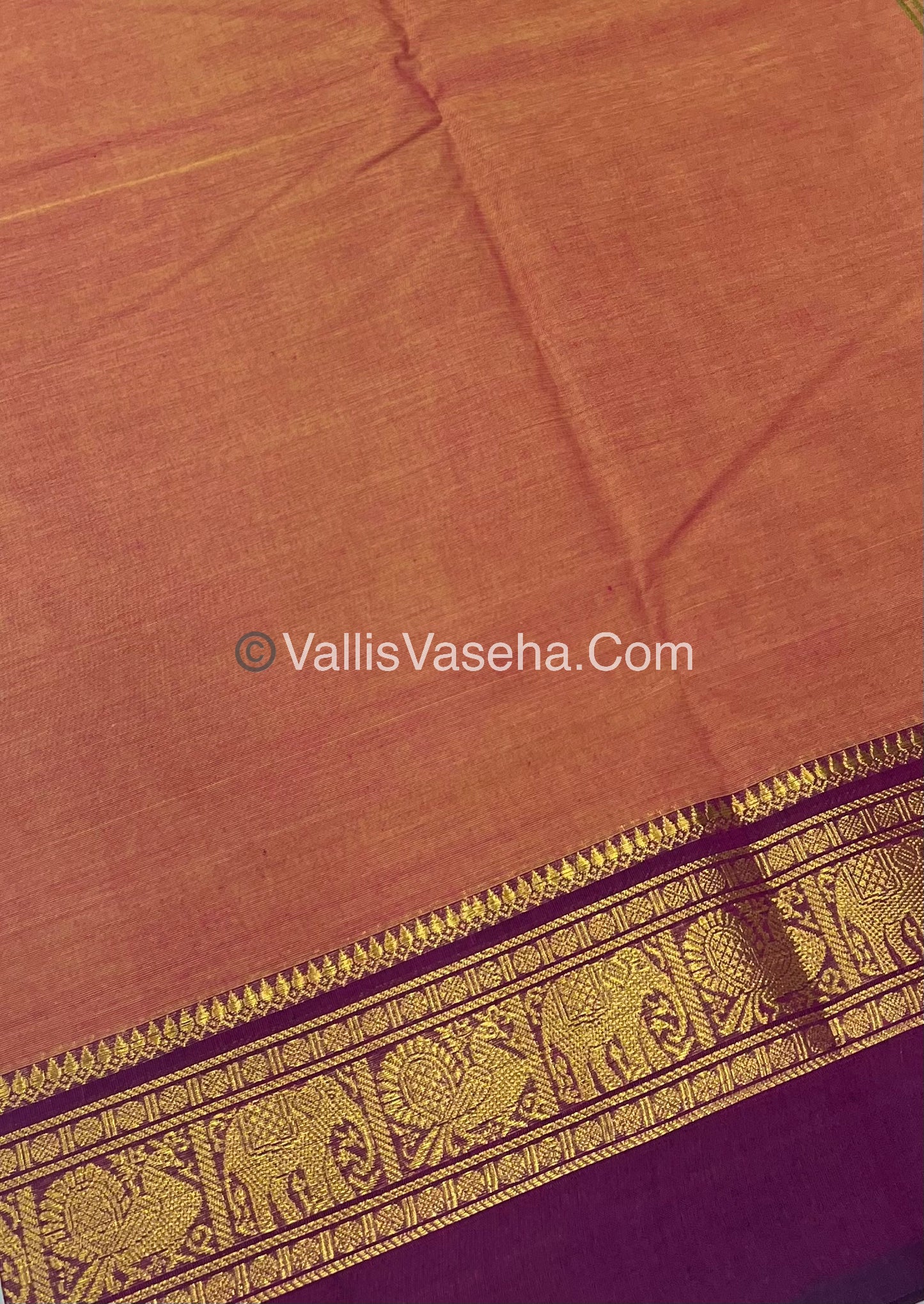10 Yards - Kanchi Cotton Saree - VVKC901