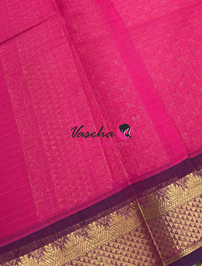 Kanchi Cotton Saree - VVKCS027