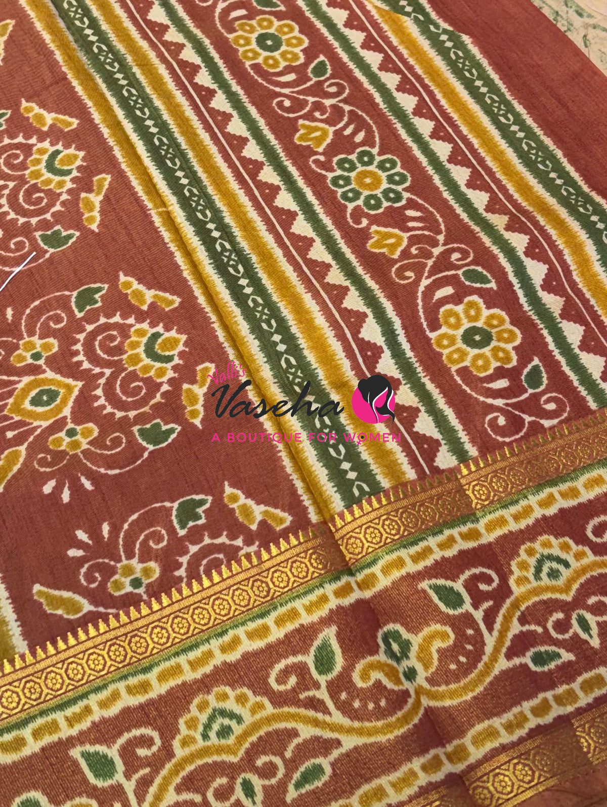 Semi Patola | Printed Silk Saree - Combo - VVSPS003