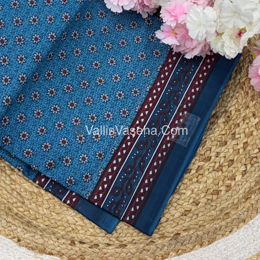 Pure Cotton Voile Saree | VVPVC001