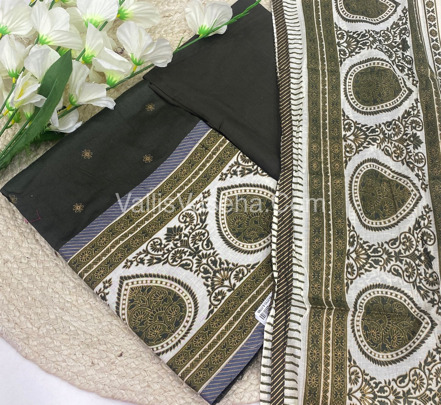 20%less - Offer Unstitched Material - Pure Cotton Material - VVDUM003