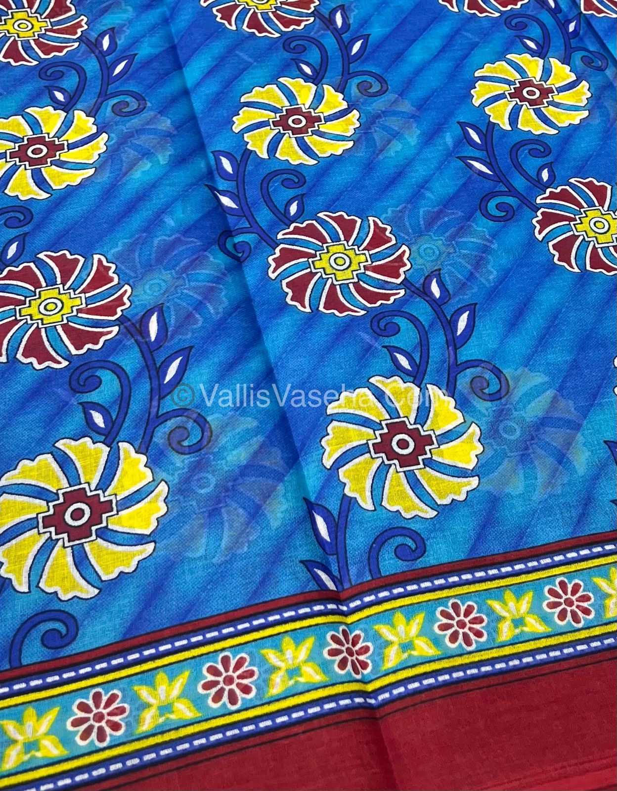 Pure Cotton Voile Saree | VVPVS001