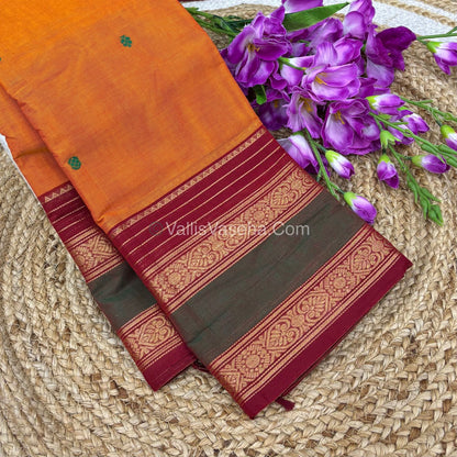 Kanchi Cotton Saree - VVKCS017