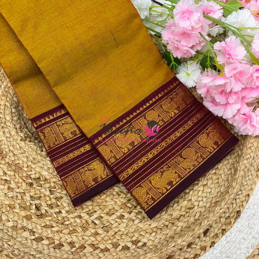 Kanchi Cotton Saree - VVKCS019