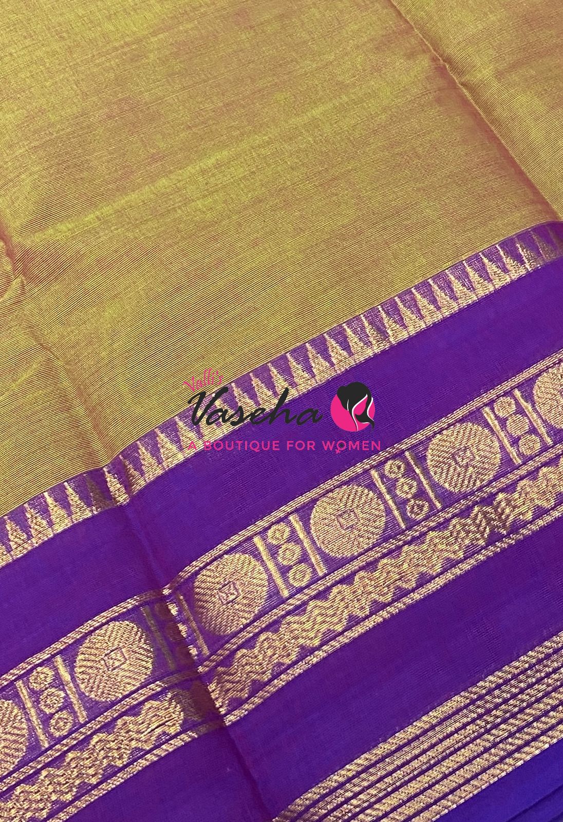 Kanchi Cotton Saree - VVKCS032