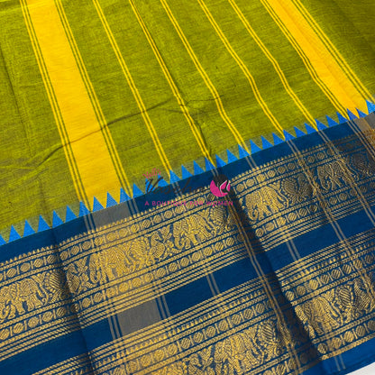 Kanchi Cotton Saree - VVKCS019