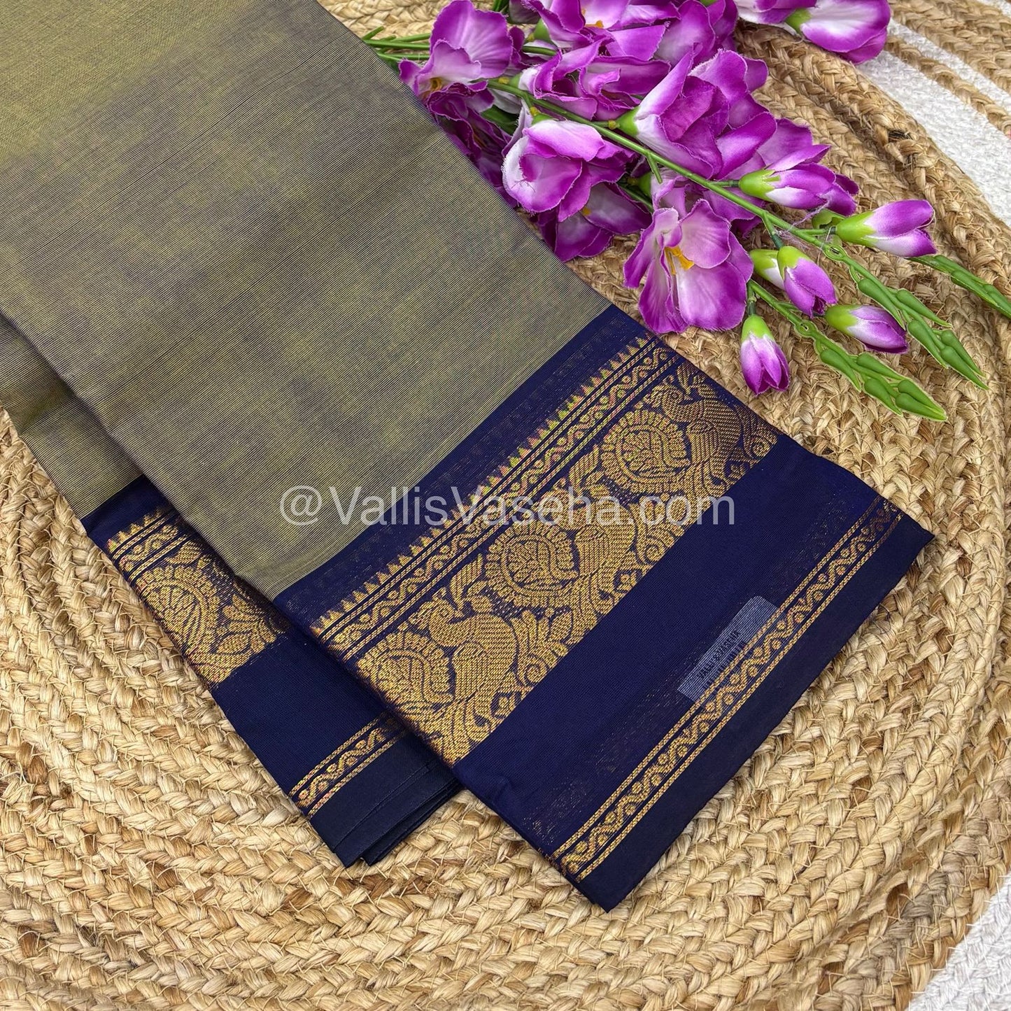Kanchi Cotton Saree - VVKCS016