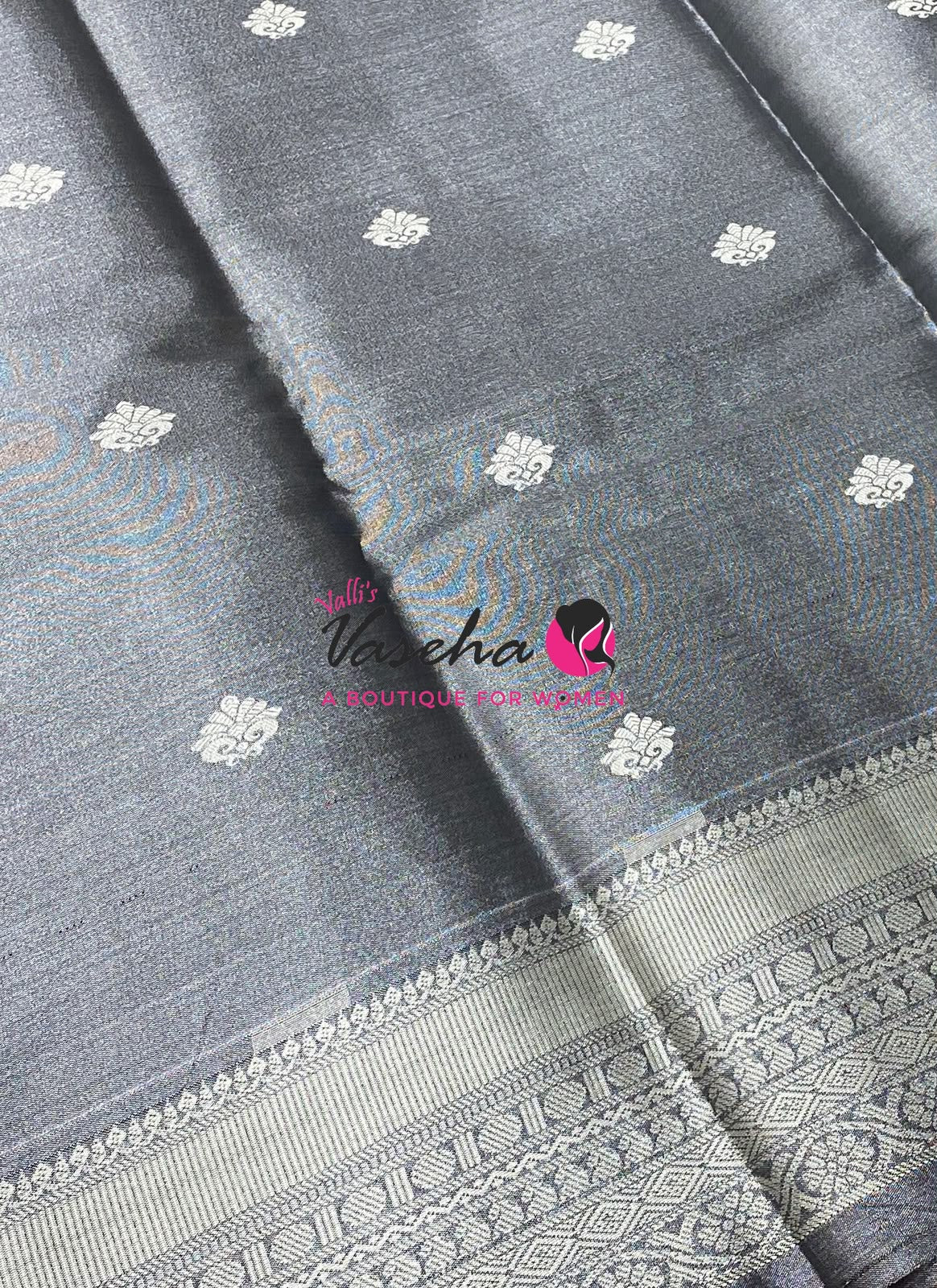 20%less - Offer Saree - Semi Tissue Saree - VVDS008