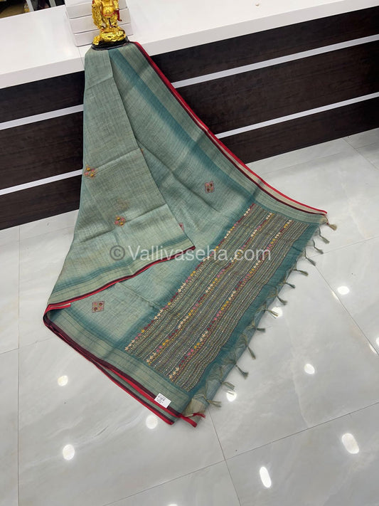 French Knot - Tissue Saree -  VVLFN001