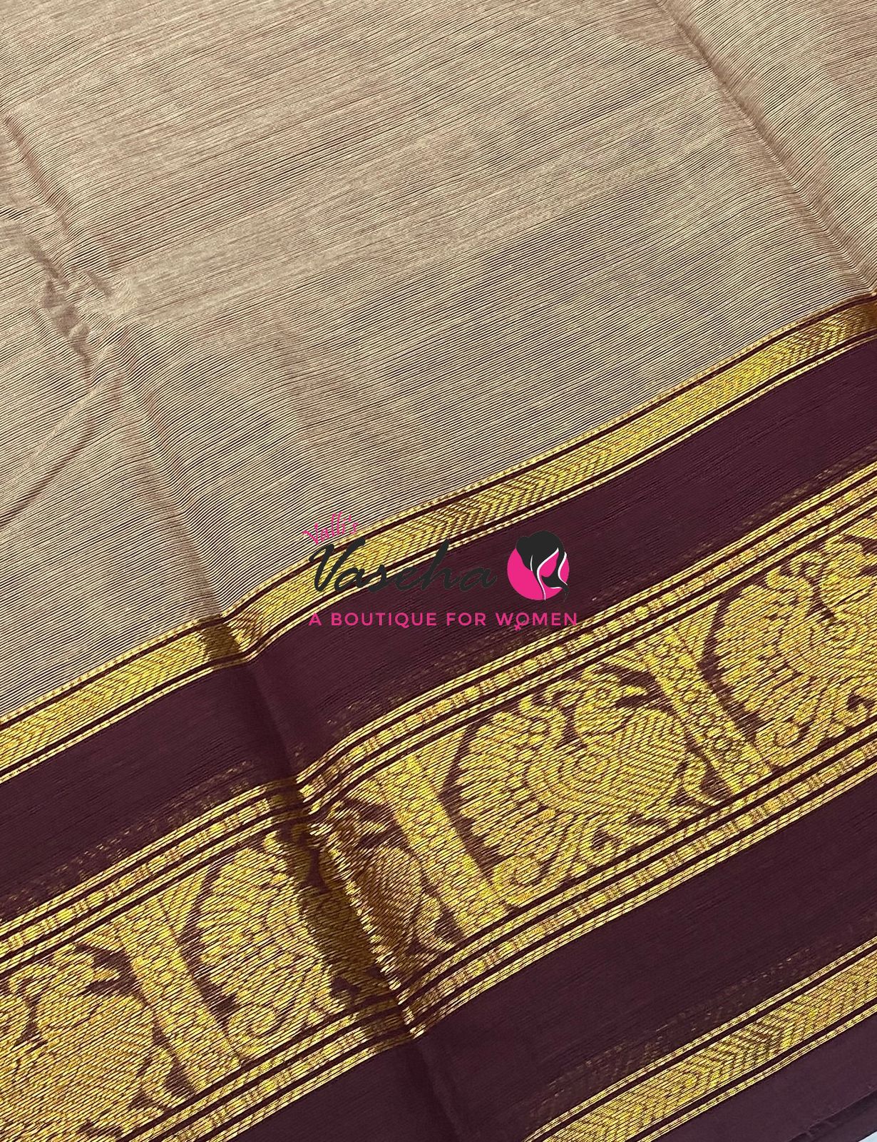 Kanchi Cotton Saree - VVKCS032