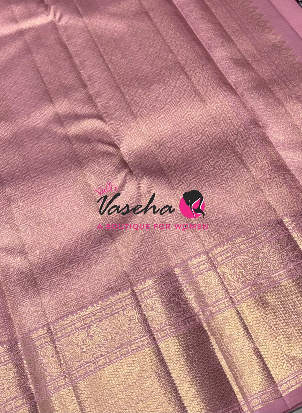 Pure Kanchipuram Silk Saree - Red Shade - VVPS051