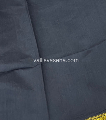Semi Maheshwari Silk Cotton Saree - VVMSC002