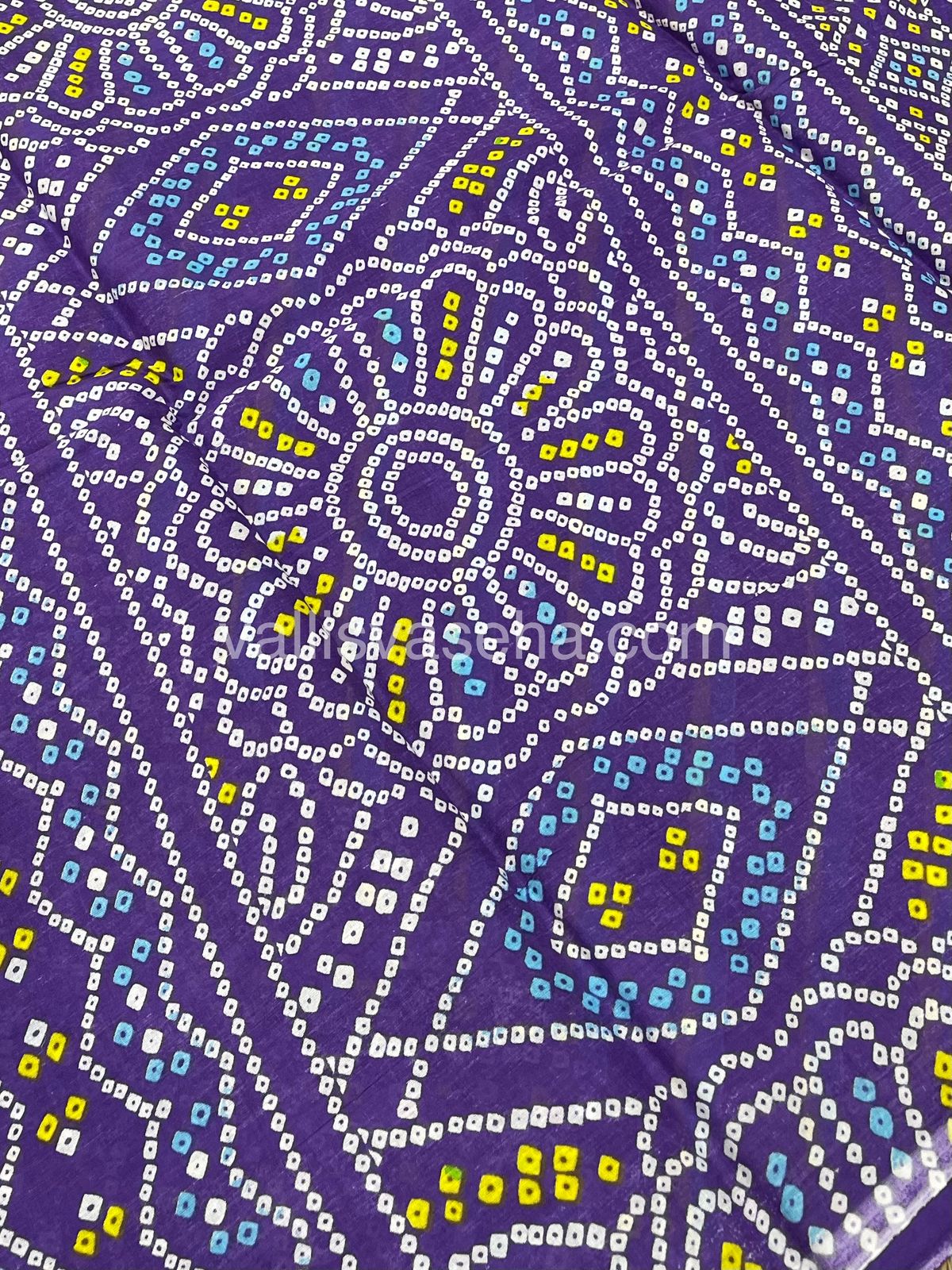 Pure Soft Mul Mul Cotton Sarees - Hand Block Prints - VVMMC008
