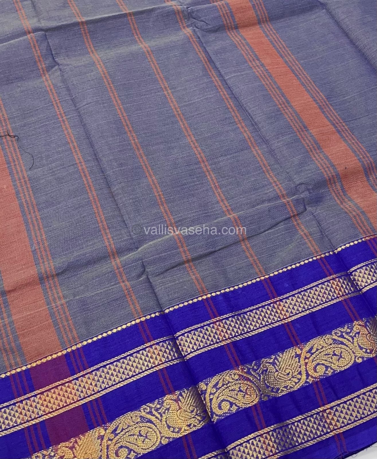 Kanchi Cotton Saree - VVKCS006