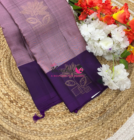Half Mix - Pure Soft Silk Saree - VVPSS083