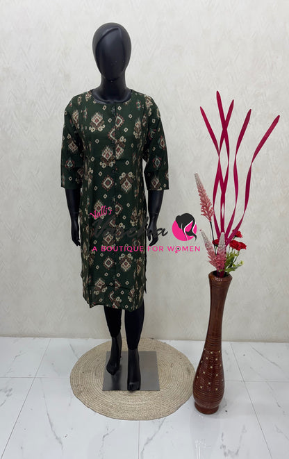 Ready Made -  Kurti - Straight Cut - VVRMS021