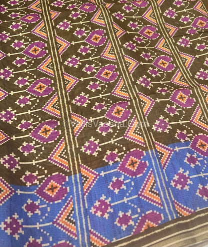 Semi Tussar Saree  - VVSTS009