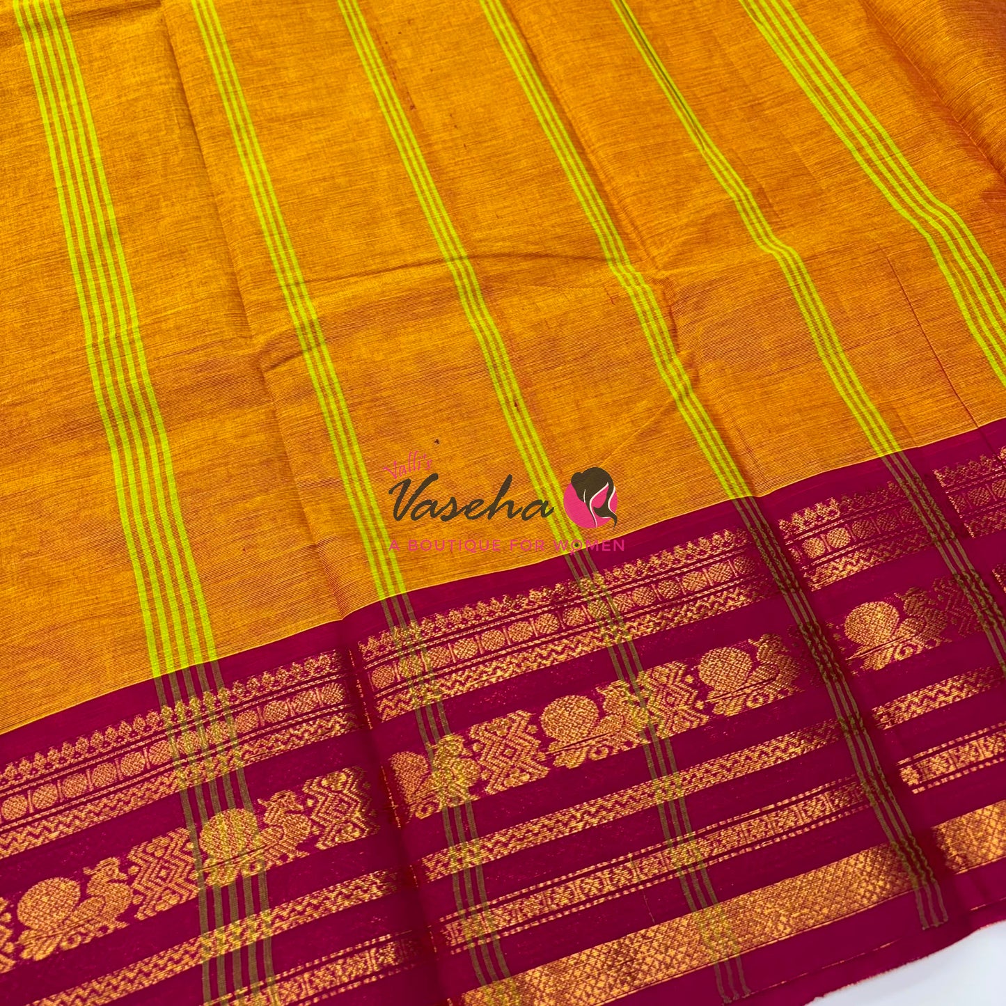 Kanchi Cotton Saree - VVKCS019