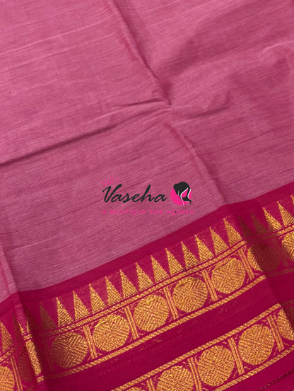 Kanchi Cotton Saree - VVKCS028