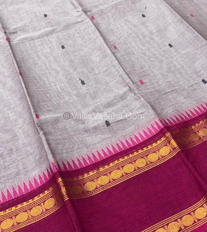 Kanchi Cotton Saree - VVKCS012