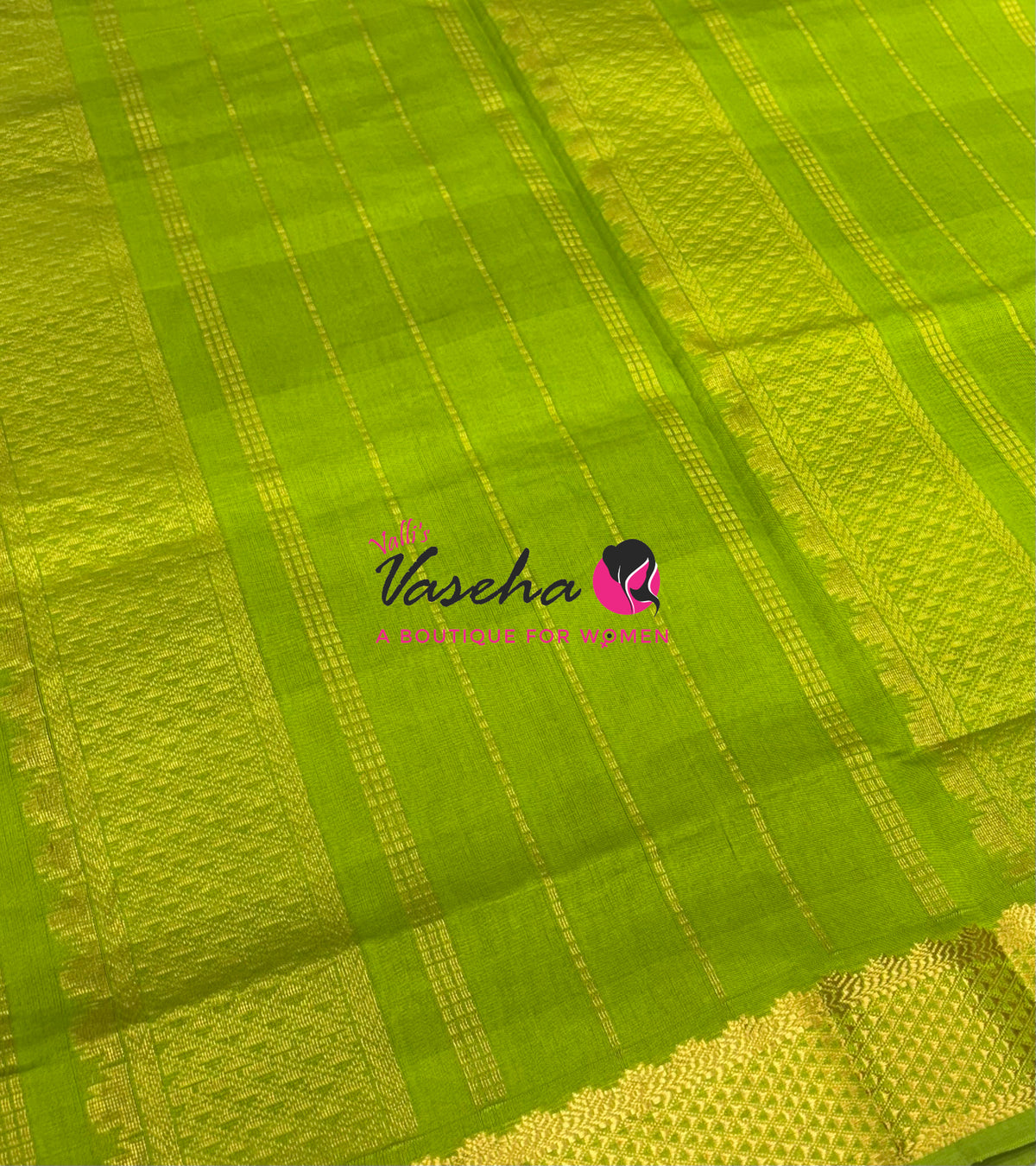 Semi Silk Cotton Saree |  Pazhum Pazhamum Checks Design |VVSSC018