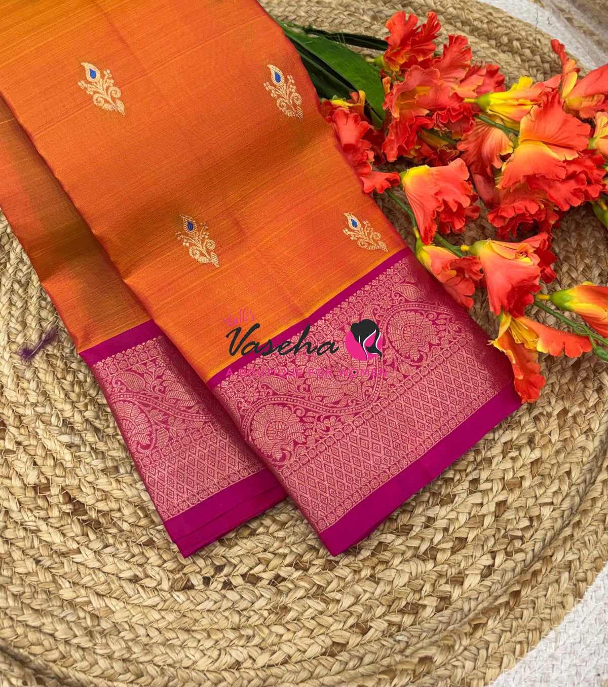 Half Mix - Pure Soft Silk Saree - VVPSS031