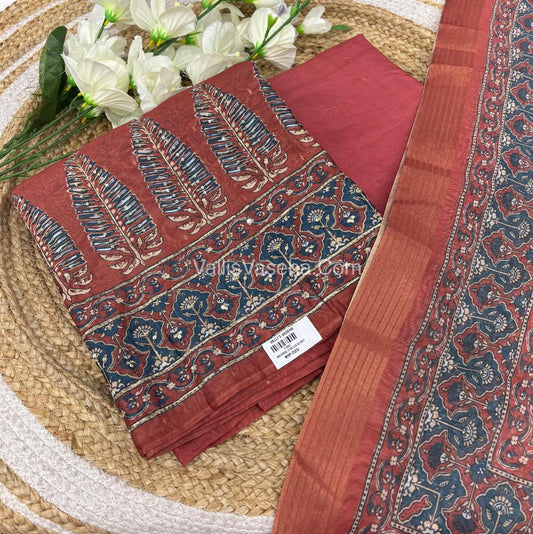 Chanderi Salwar Material  | VVUSM020