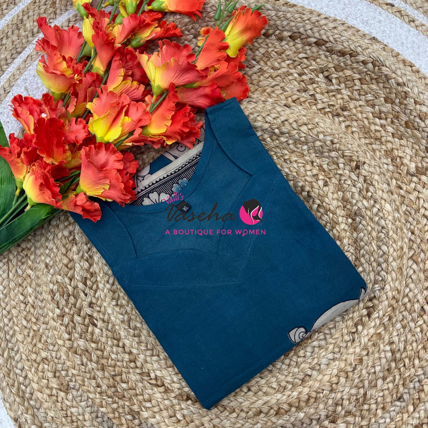 Ready Made - Kalamkari Kurti - VVRKK003