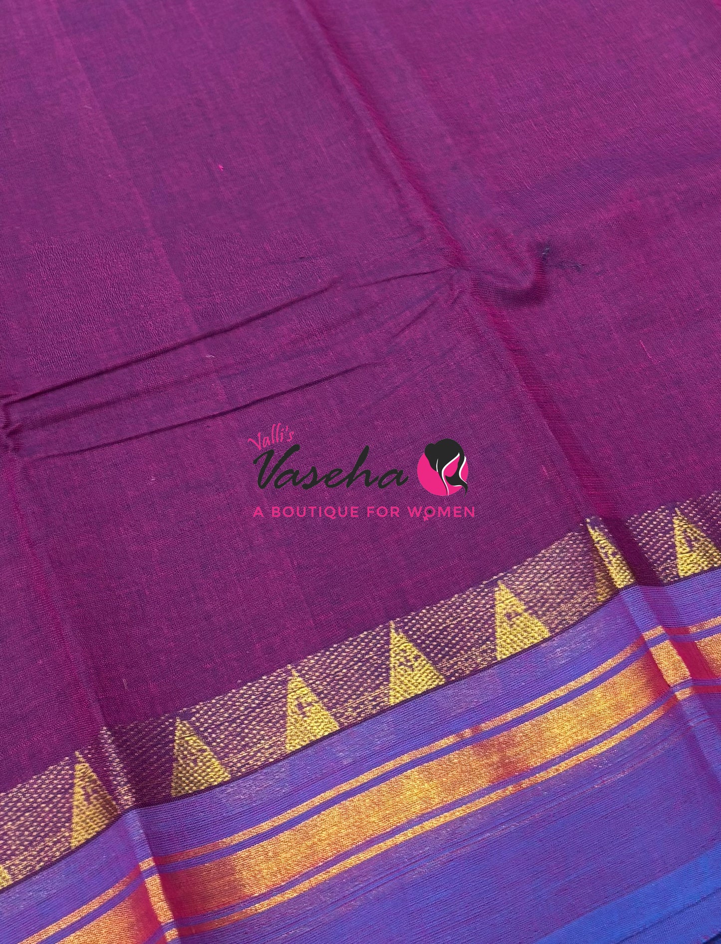 Kanchi Cotton Saree - VVKCS028