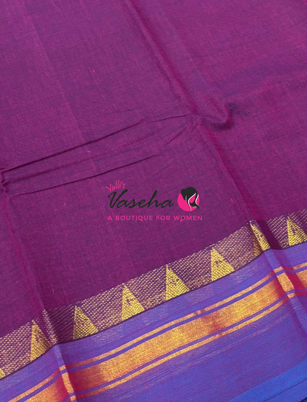 Chettinadu Cotton Saree - VVCCS002