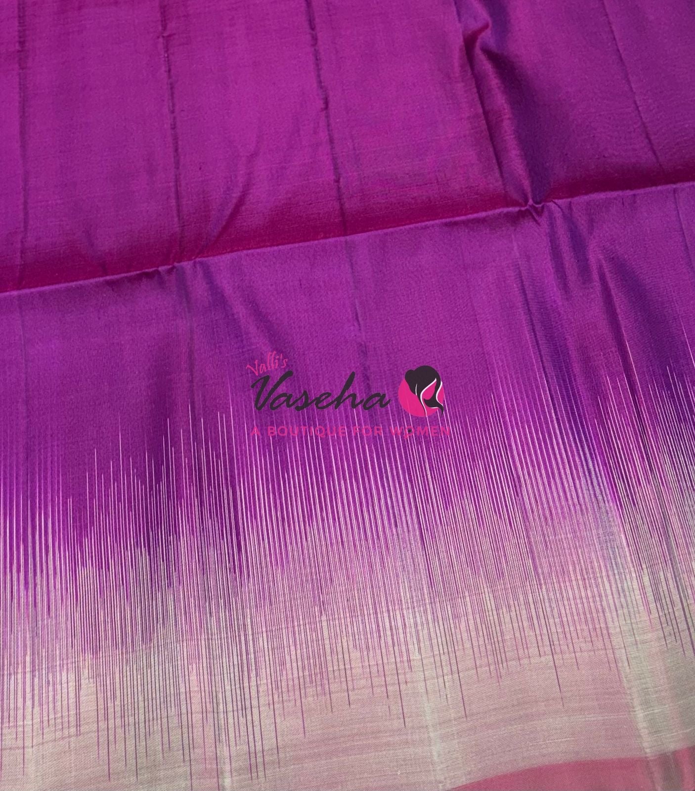 Pure Soft Silk Saree /Jute Duppion Silk - VVPJS001
