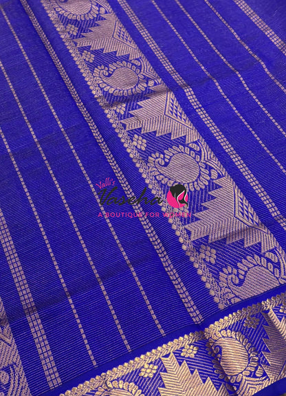 Semi Silk Cotton Saree | Vairavoosi  Design |VVSSC017